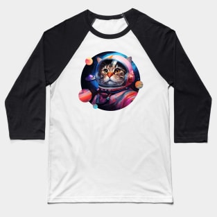 Catstronaut Baseball T-Shirt